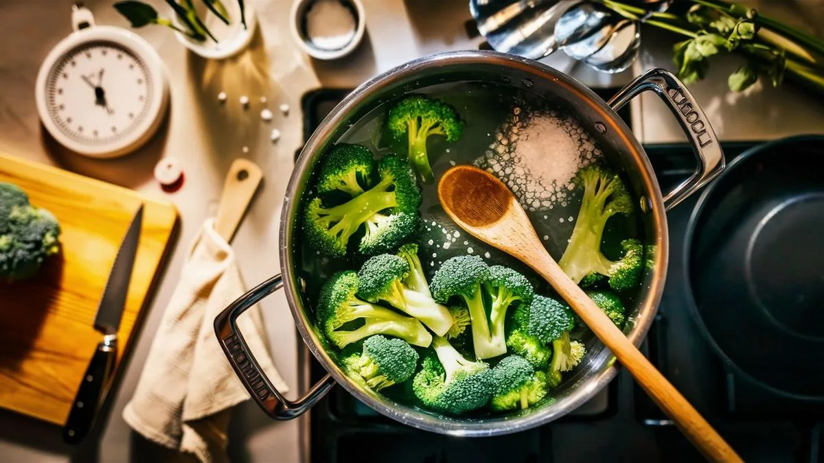 Jak vařit brokolici ve vodě