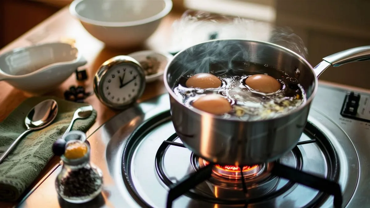 Jak vařit vejce aby nepraskla