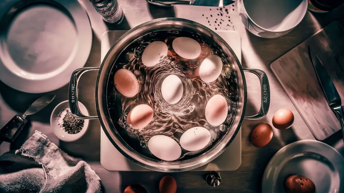 Jak vařit vejce na tvrdo