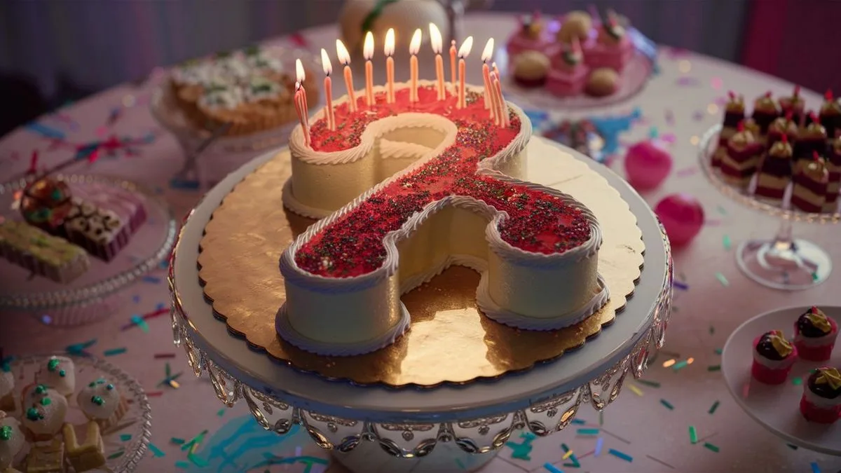 Recept na dort ve tvaru čísla
